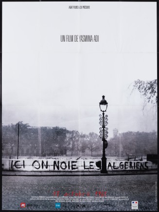 Affiche du film Ici on noie les Algériens de Yasmina Adi