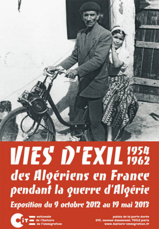 affiche exposition Vies d'exil