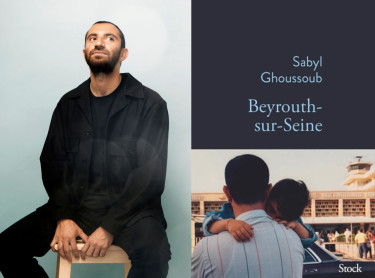 Sabyl Ghoussoub et son livre Beyrouth-sur-Seine (Stock)