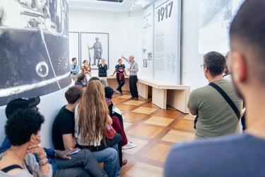 Visite du parcours permanent