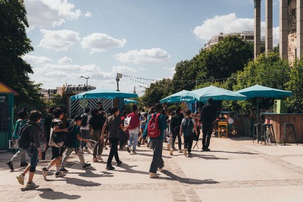 Eté au palais 2025 - photographie de la terrasse